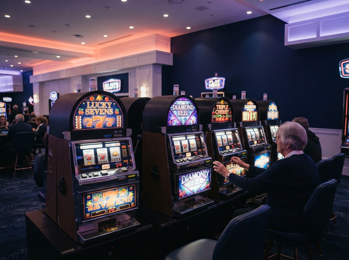 Classic reel-style gaming machines