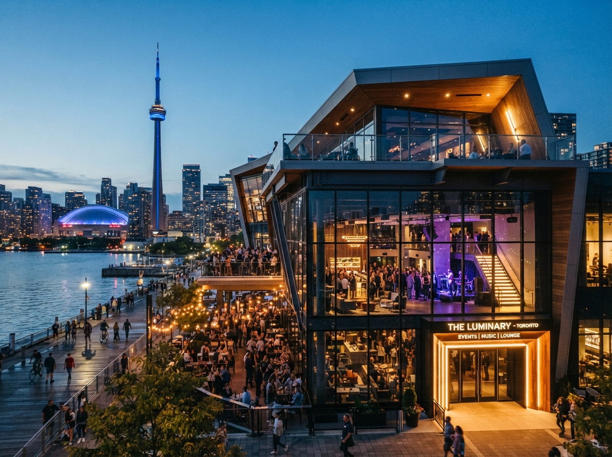 Modern venue concept in Toronto